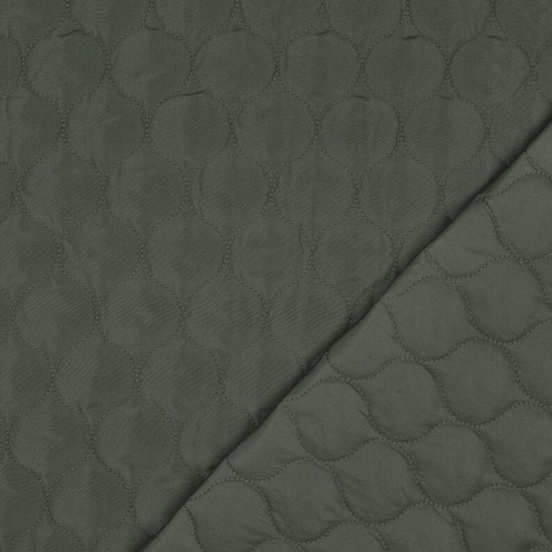 Doorgestikte stof Cirkelvormig motief | Poppy Fabrics – donkergrenen,  image number 4