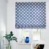 Decostof Canvas Batik cirkels – indigo/wit,  thumbnail number 7