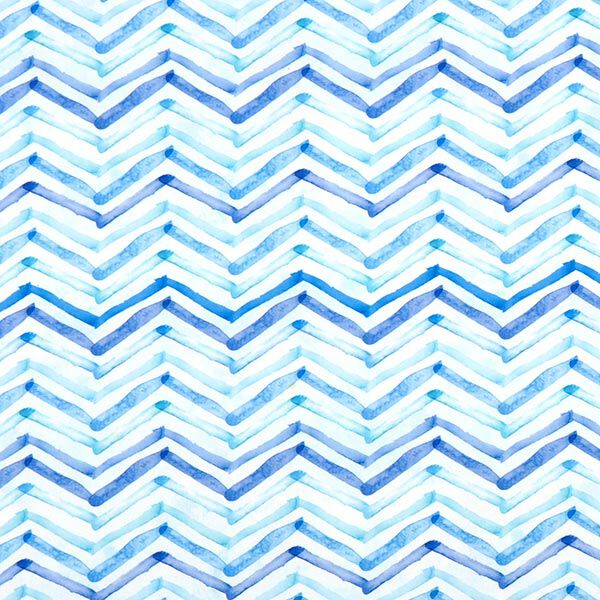 Outdoorstof Canvas Tanden – blauw, image number 1