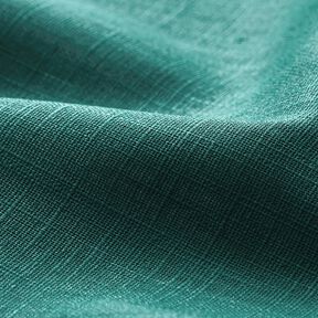 Linnen stof Ramee mix medium – blauwe spar, 