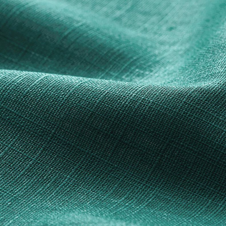 Linnen stof Ramee mix medium – blauwe spar, image number 2
