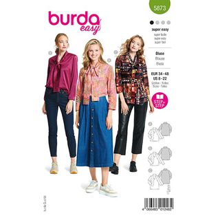 Blouse | Burda 5873 | 34-48, 