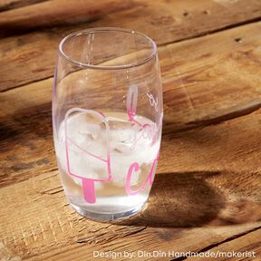Vinylfolie kleurverandering bij koude Din A4 – transparant/pink, 