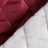 Gewatteerde voering Rhombus – bordeauxrood,  thumbnail number 5
