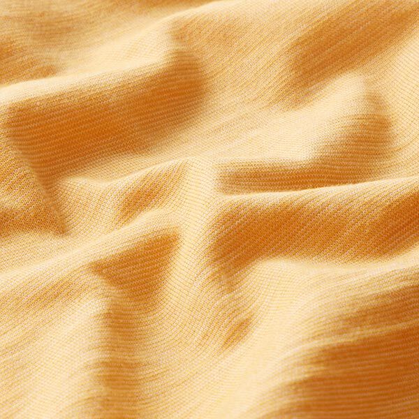 GOTS Wol-katoen singlejersey ringelstrepen | Albstoffe – curry, image number 2