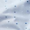 Katoenen stof cretonne Sterren – blauw,  thumbnail number 2