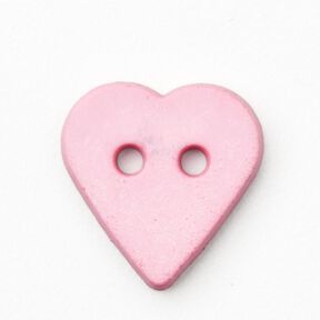Hartknoop [Ø 15 mm] – roze, 