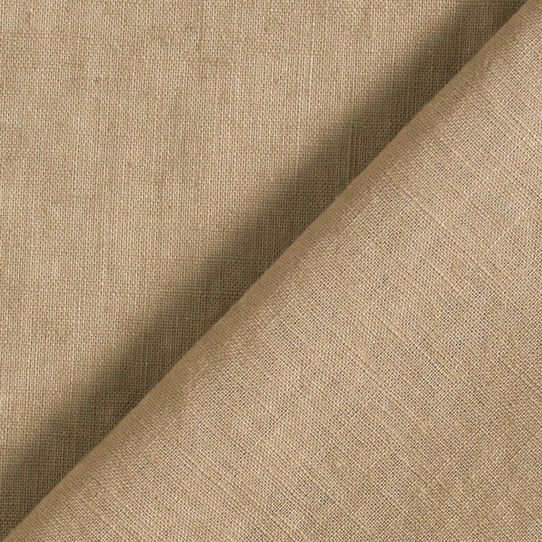 Lichtgewicht linnenmix, voorgewassen – donkerbeige,  image number 4