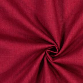 Linnen stof Ramee mix medium – donkerrood, 
