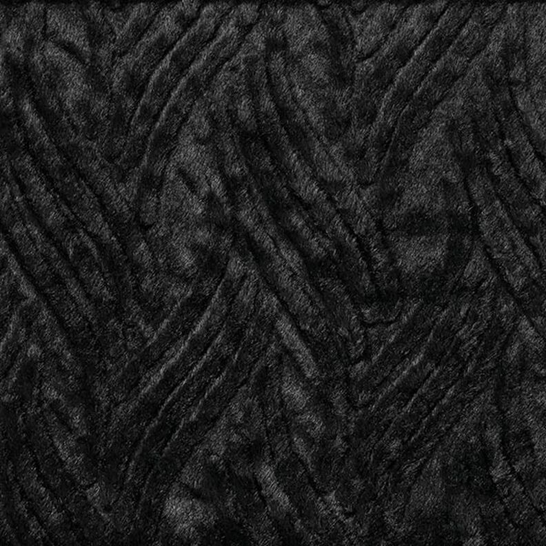Nepbont golvende lijnen – zwart,  image number 1