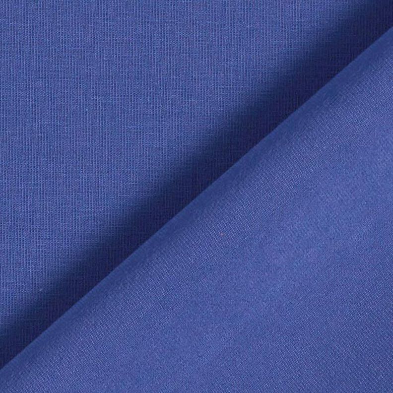 Katoenjersey medium effen – indigo,  image number 5