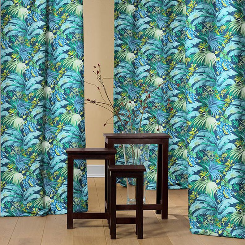 Panama decostof Polinesia – blauw/groen, image number 5