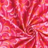 Badpakstof abstracte lussen – intens roze/oranje,  thumbnail number 3