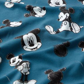 Katoenjersey Mickey Mouse | Disney – blauw, 