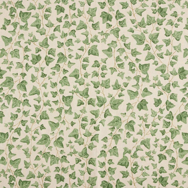 Decostof Half panama Klimop – natuur/groen,  image number 1