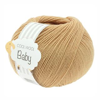 Cool Wool Baby, 50g | Lana Grossa – geelbruin, 