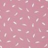 Katoenjersey Veren – oudroze,  thumbnail number 1
