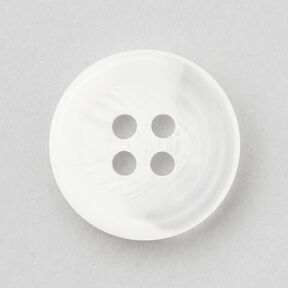 4-gats knoop rond [Ø 15 mm] – wit, 