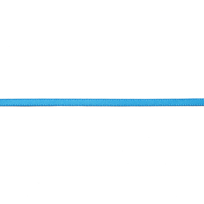 Satijnband [3 mm] – blauw,  image number 1