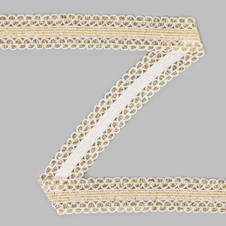 Elastische Lurexboor métalliqued 4, 