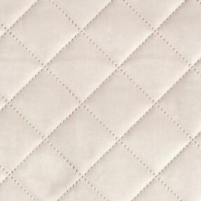 Bekledingsstof Fluweel Doorgestikte stof – beige, 