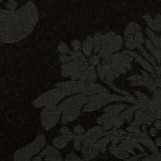 Decostof Jacquard Damasco 280 cm – zwart, 