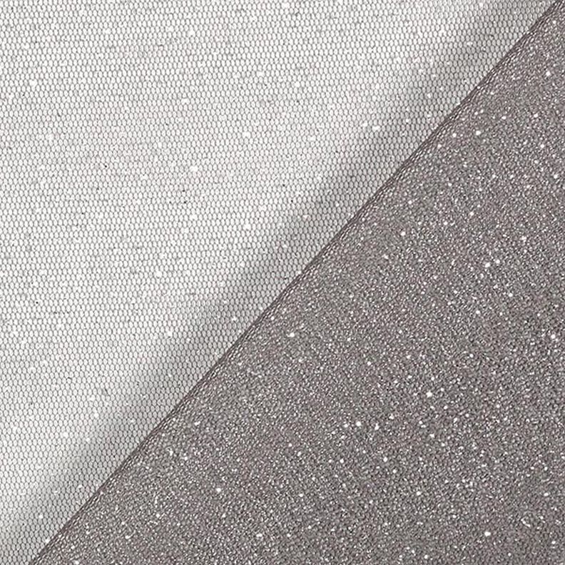 Glittertule royal – donkergrijs/zilver,  image number 5