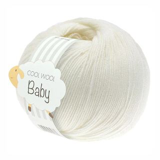 Cool Wool Baby, 50g | Lana Grossa – wit, 