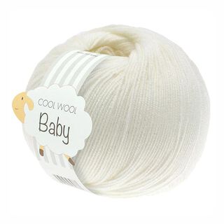 Cool Wool Baby, 50g | Lana Grossa – wit, 