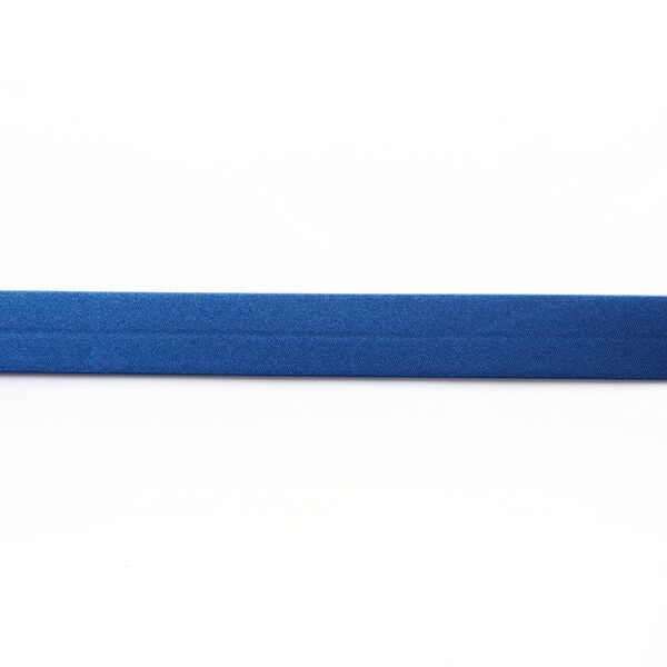 Biasband Satijn [20 mm] – koningsblauw,  image number 1