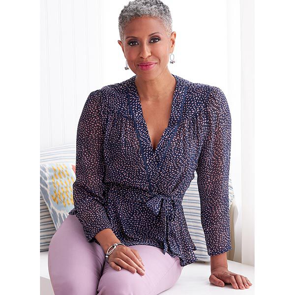 Top, Butterick B6828 | 42-50, image number 2