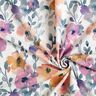 GOTS Katoenjersey Aquarel bloemenweide Digitaal printen – ivoor,  thumbnail number 3