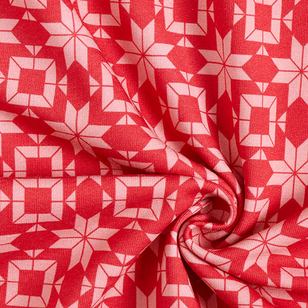 Softsweat Noors patroon – rood/roze,  image number 3
