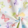 Decostof Half panama delicate vlinders – wit/pastelgroen,  thumbnail number 3