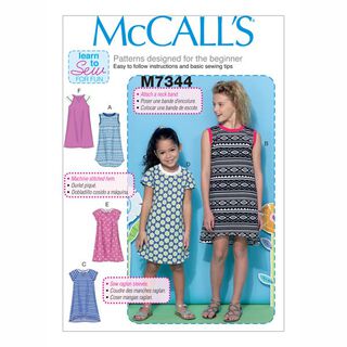 Kinderjurk|shirt, McCalls | 104 - 122, 