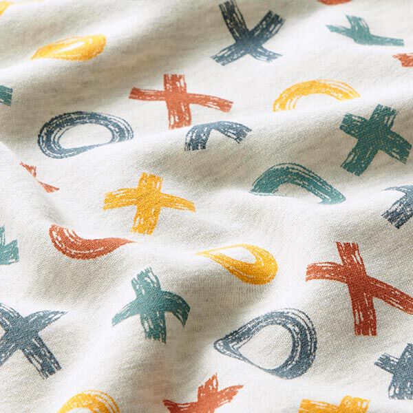 Sweatshirt geruwd Tic-Tac-Toe – natuur, image number 2