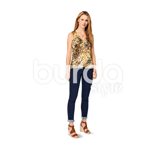 broek / jeans, Burda 6543,  image number 6