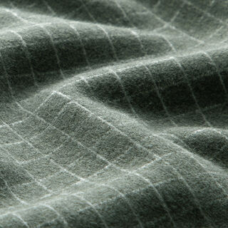 Breijacquard geruwd rasterruit – grijs, 