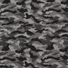 Gebreide jacquard camouflage metallic – zwart/zilver metallic,  thumbnail number 1