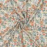 Mousseline/dubbel gehaakte stoffen Bloemenweide Digitaal printen | Poppy Fabrics – ecru/perzik,  thumbnail number 3