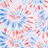 Badpakstof Batik-mandala – wit/chili,  thumbnail number 6