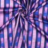 Katoensatijn strepen | Nerida Hansen – marineblauw/pink,  thumbnail number 4