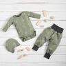 Wafel jersey Babyolifanten – greige,  thumbnail number 7