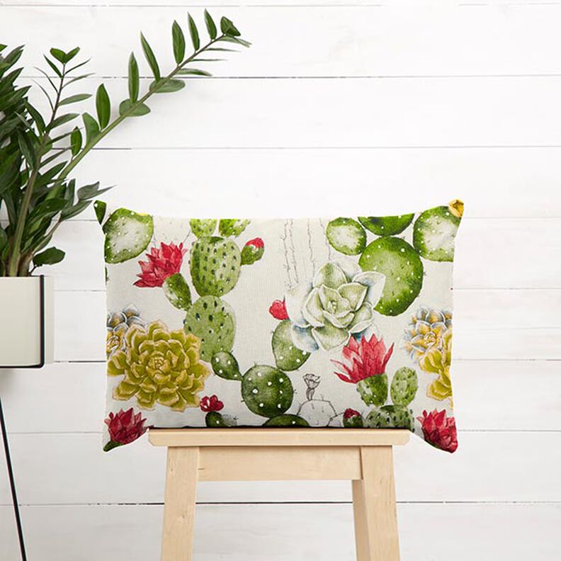 Decostof Canvas Cactussen – natuur/groen,  image number 7