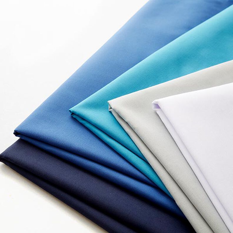 Onderhoudsarme polyester katoen-mix – koningsblauw,  image number 4
