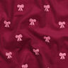 Babyrib geborduurde strikken | Poppy Fabrics – karmijnrood,  thumbnail number 2