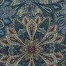 Decostof Gobelin Mandala bloemen – zwart/blauw,  thumbnail number 6