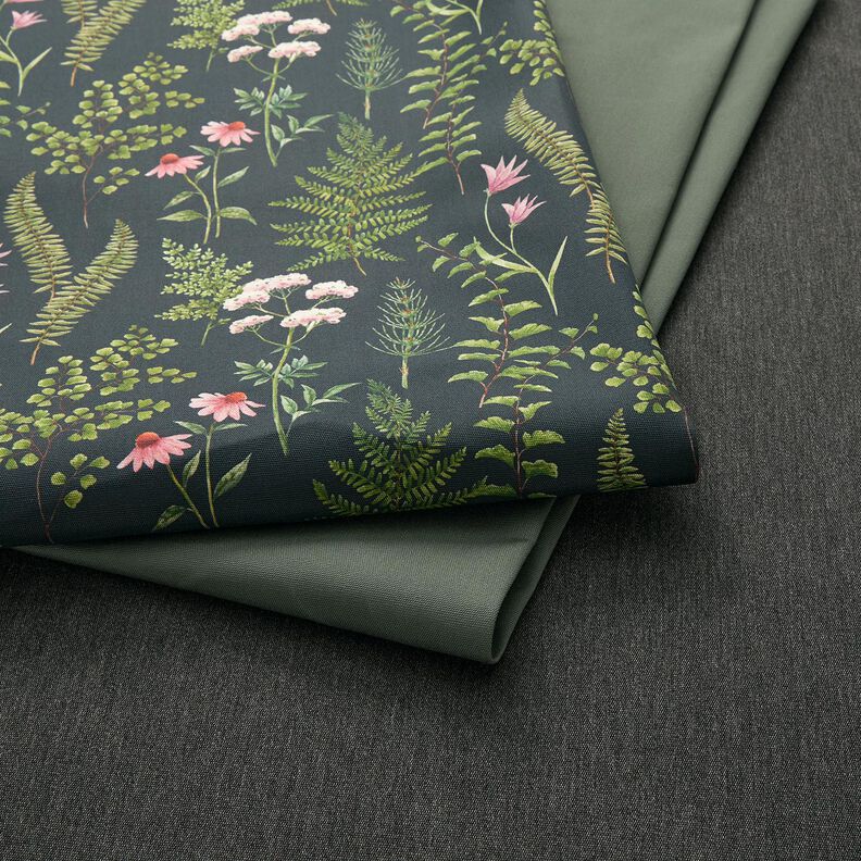 Outdoorstof Canvas Mix 320 cm – donkergrijs, image number 4