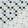 Katoenjersey Ruit| Poppy Fabrics – natuur/blauwgrijs,  thumbnail number 4