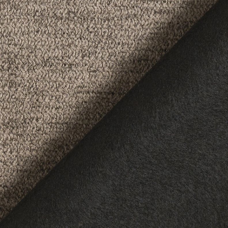 Bekledingsstof zachte stof – donkertaupe, image number 3